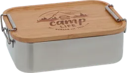 Camplife Camplife Edelstahldose mit Bambusdeckel und Bügel 1200 ml – Produktbild 1 von 1