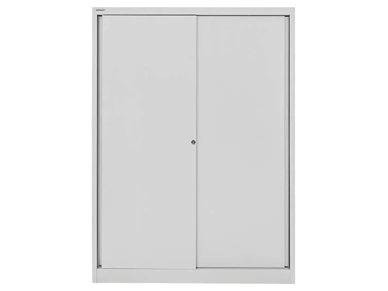 Bisley Bisley Schiebetürenschrank 'ECO' 4 OH, Breite 120 cm lichtgrau – Produktbild 1 von 1