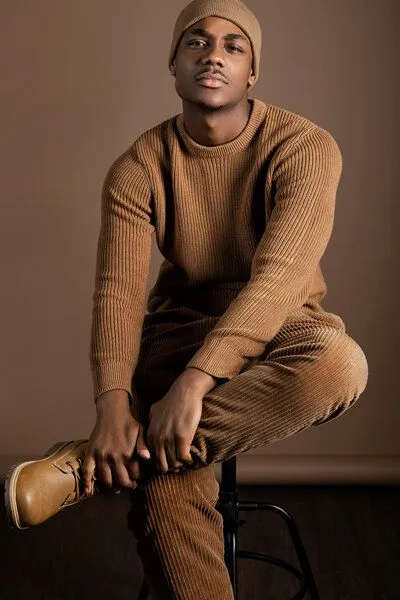 Kultgut Gemütlicher Grobstrickpullover/ Kultgut, Brown, – Produktbild 3 von 4