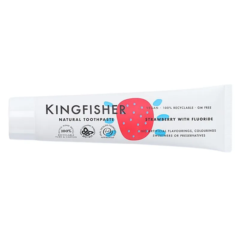 Kingfisher Kingfisher Kinderzahnpasta Erdbeere mit Fluorid – Produktbild 1 von 1