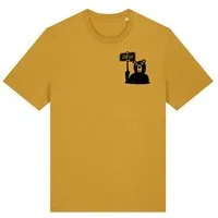 päfjes päfjes Der Bär ist DAFÜR! Du auch? - Fair Wear Männer Unisex Bio T-Shirt Siebdruck – Produktbild 1 von 1