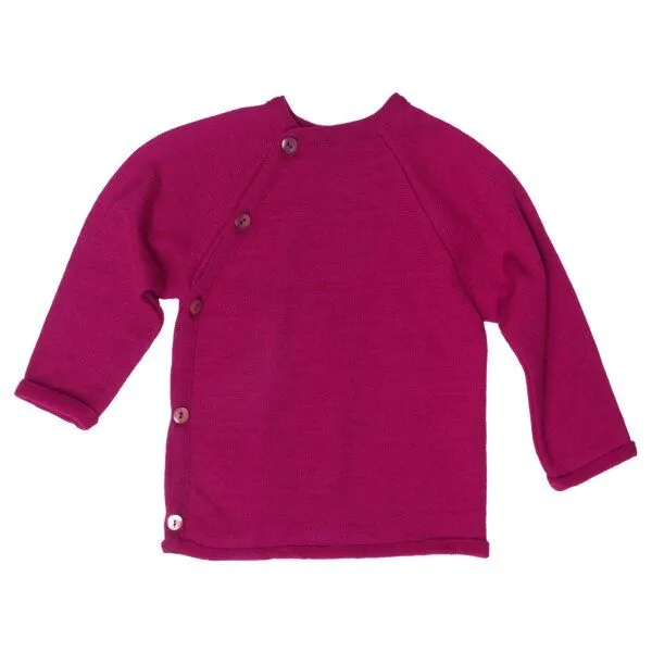 Reiff Reiff JaPu Frottee Wickelpulli Merinowolle/Seide, Beere (rot), – Produktbild 1 von 2