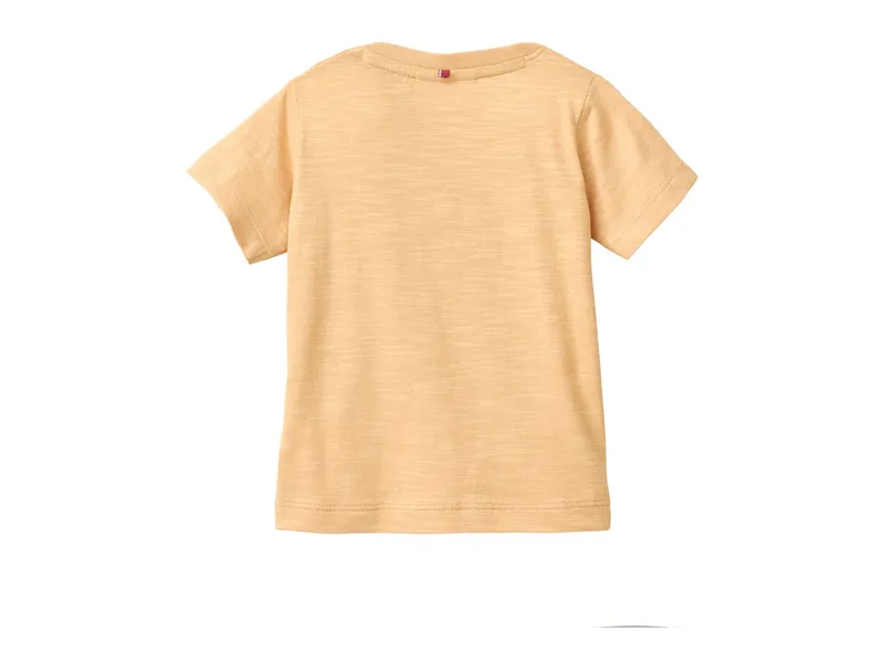 People Wear Organic People Wear Organic Kurzarm-Shirt honiggelb Gr. 86/92, Gelb, – Produktbild 2 von 2