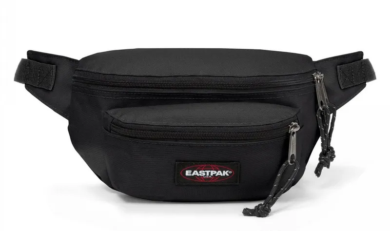 Eastpak Eastpak Bauchtasche DOGGY BAG, Umhängetasche, Crossboday Bag mit Zwei-Wege Reißverschluss, Schwarz, – Produktbild 6 von 8