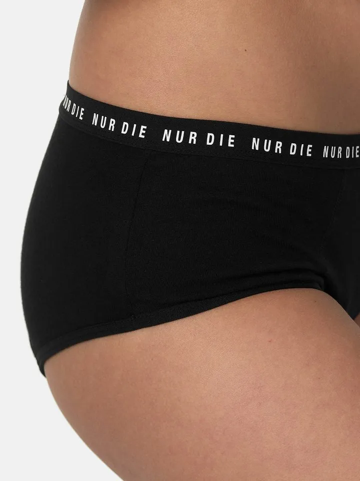 Nur Die Periodenslip Alles Geregelt (5-St) Menstruationsunterwäsche wiederverwendbar, Schwarz, – Produktbild 4 von 5