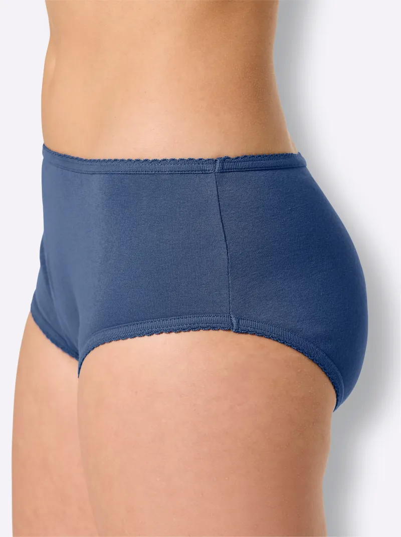 Witt Hüftslip marine + jeansblau + mint, Marine + jeansblau + mint, – Produktbild 2 von 3
