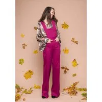 Atelier SNOW Atelier SNOW Latzhose Fuchsia aus 100% Bio-Baumwolle – Produktbild 1 von 1