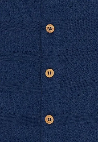 loud + proud loud + proud Babys & Kinder Jacke Jacquard, GOTS-zertifiziert, Ultramarine(blau), – Produktbild 1 von 2