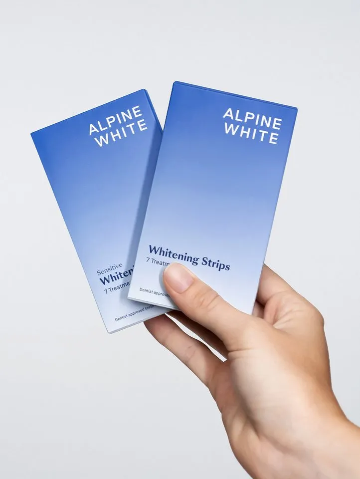 Alpine white Alpine white Whitening Strips sensitive – Produktbild 5 von 6