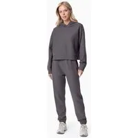 ORGANICATION ORGANICATION PARISS | Waffel Jogginghose aus Bio-Baumwolle und recyceltem Polyester, Shadow, – Produktbild 1 von 1