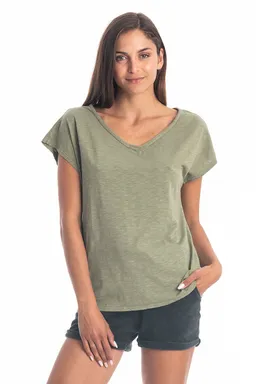RAVENS VIEW IBIZA RAVENS VIEW IBIZA Damen vegan Oberteil Arizona Khaki – Produktbild 1 von 1