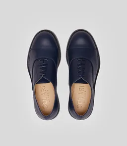 Solari Milano Solari Milano Damen vegan Schuhe Oxford Marineblau – Produktbild 1 von 1