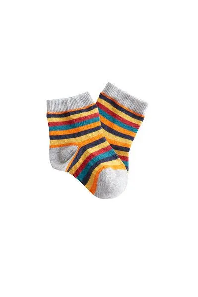 Leela Cotton Leela Cotton Baby/Kinder Socken aus 98% Bio-Baumwolle, Curryringel, – Produktbild 1 von 1