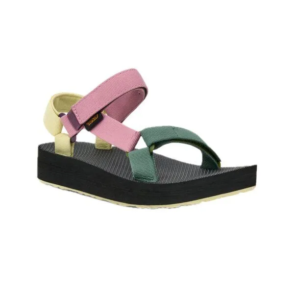 Teva TEVA Vegan Sandale Plateau Damen - Midform Universal, Root multi (rosa), – Produktbild 1 von 4