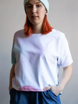 Ecostories Ecostories Damen T-Shirt Aquarell – Produktbild 1 von 1