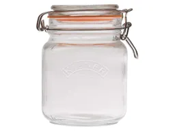 Kilner KILNER Vorratsglas "Quadratisch" mit Bügelverschluss 1 l – Produktbild 1 von 1