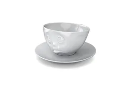 FIFTYEIGHT PRODUCTS FIFTYEIGHT PRODUCTS Kaffeetasse aus Hartporzellan "Och Bitte" – Produktbild 1 von 1