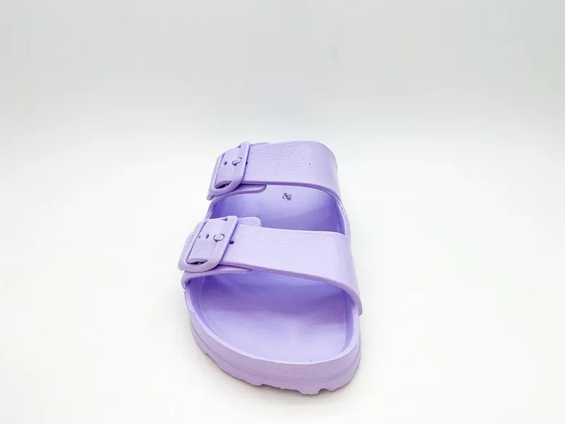 thies thies 1856 Ecofoam Sandal Vegan Sandale, Lila, – Produktbild 1 von 5