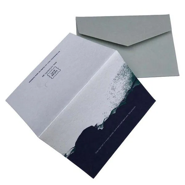 Salon Elfi Salon Elfi Trauerkarten mit berührender Poesie auf handgeschöpftem Papier – Produktbild 1 von 8