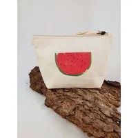 MelaDi Meladi Accessoire-Tasche aus Biobaumwolle - Größe S Melone – Produktbild 1 von 1