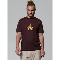 watapparel watapparel T-Shirt Unisex Rainbow Banana, Red brown, – Produktbild 1 von 1