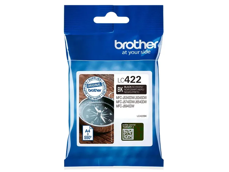 Brother Brother Tintenpatrone LC-422BK schwarz – Produktbild 1 von 2