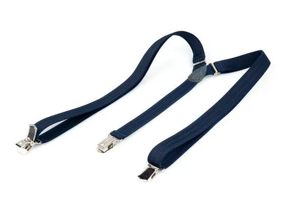 klYmp klYmp Hosenträger 'regular' fischgrat vegan, Marineblau, – Produktbild 4 von 5