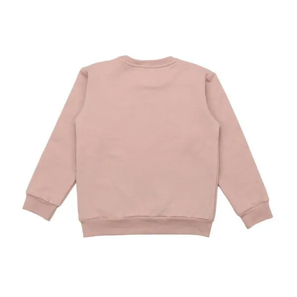 Walkiddy Walkiddy Kinder Sweatshirt GOTS zertifiziert, rosa, Katzen-Print „Various Cats“, Bio-Baumwolle, weich, Pink, – Produktbild 2 von 3