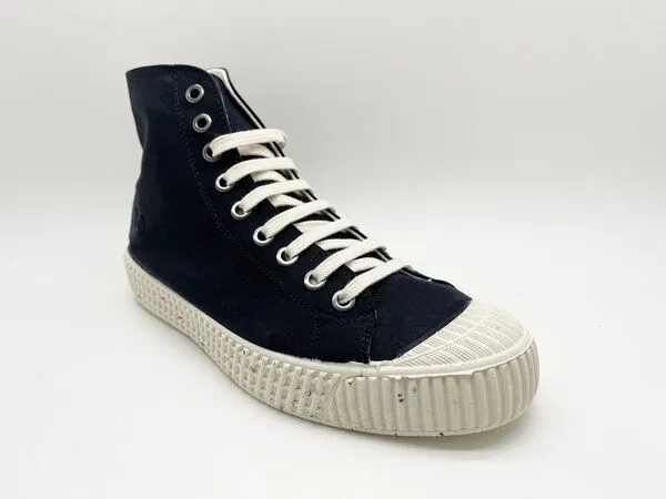 nat-2 Veganer Sneaker nat-2 Mono ETA waterproof aus Biobaumwolle, Black (schwarz), – Produktbild 2 von 4