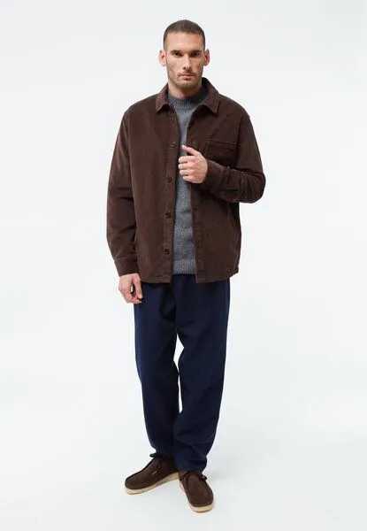 Givn Berlin Givn Berlin Cordjacke GBCurt, Coffee brown cord, – Produktbild 4 von 4