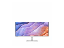 Lenovo Lenovo L34W-4C - 34 Zoll Office Monitor 120Hz, integrierte Handyhalterung, Kabelmanagement, Höhenverstellung 150mm, Weißes Modell (Cloud Grey), EPEAT – Produktbild 1 von 1