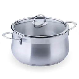 Chefkoch trifft Fackelmann Chefkoch trifft Fackelmann Kochtopf mit Glasdeckel Leipzig, Ø24cm – Produktbild 1 von 1