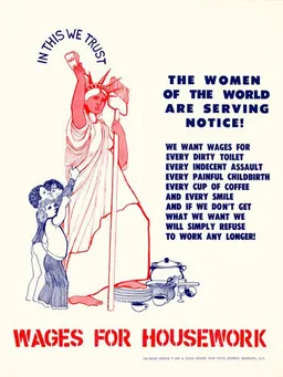 Photocircle Photocircle Poster / Leinwandbild - In this we trust : the women of the world are serving notice! – Produktbild 1 von 1