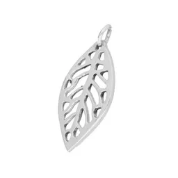 pakilia pakilia Silber Kette Blatt fair-trade und handmade – Produktbild 1 von 1