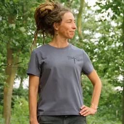 Cmig Cmig Libelle / Damen T-Shirt in blue grey XS-XXL – Produktbild 1 von 1