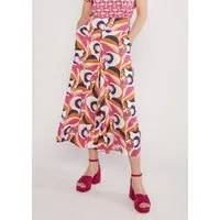 blutsgeschwister Blutsgeschwister Sommerhose In Full Bloom Culotte, Romantic colour waves (pink), – Produktbild 1 von 1