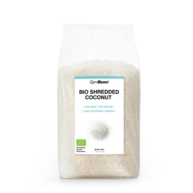 GymBeam Bio GymBeam BIO Kokosraspeln 300 g – Produktbild 1 von 1