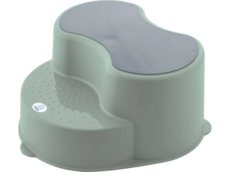 rotho babydesign rotho Kinderschemel Tritthocker 'TILO' aus Recyclingkunststoff, sage green – Produktbild 2 von 2