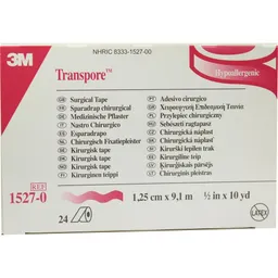 Solventum Germany TRANSPORE 1,25 cmx9,1 m Pflaster 24 St Pflaster – Produktbild 1 von 1
