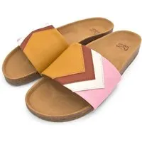 Fünve Fünve Vegane Slides mit Fußbett | Damen, Dawn (gelb), – Produktbild 1 von 1