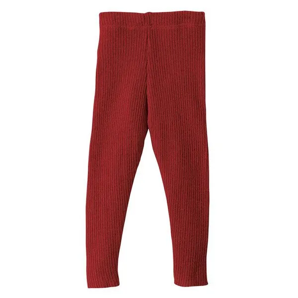Disana disana Baby und Kinder Leggings reine Bio-Merinowolle, Bordeaux, – Produktbild 1 von 1