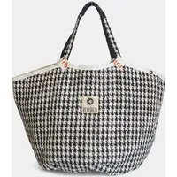 REFISHED fair fashion REFISHED fair fashion Tasche 'SOULMATE TWEED' Limitierte Edition!, #tweed schwarz-weiß, – Produktbild 1 von 2
