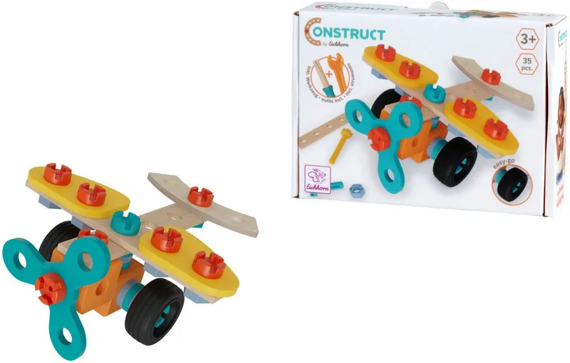eichhorn eichhorn Constructor Mini Flugzeug Konstruktionsspielsteine, (35 St), Bunt, – Produktbild 2 von 5