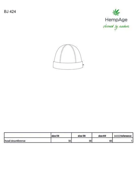 HempAge HempAge Docker Cap Cord Hanf/Biobaumwolle, Grau (shale), – Produktbild 4 von 5