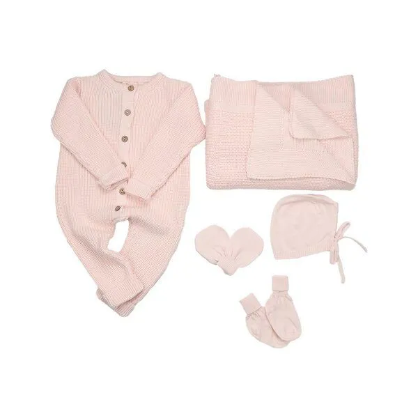 Woollyboll Woollyboll Geschenkset aus Biobaumwolle-Rosa, Rosa, – Produktbild 1 von 3