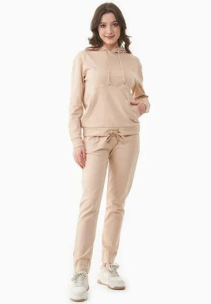 ORGANICATION ORGANICATION Leichte Sweathose aus Bio-Baumwolle, Soft beige, – Produktbild 1 von 4