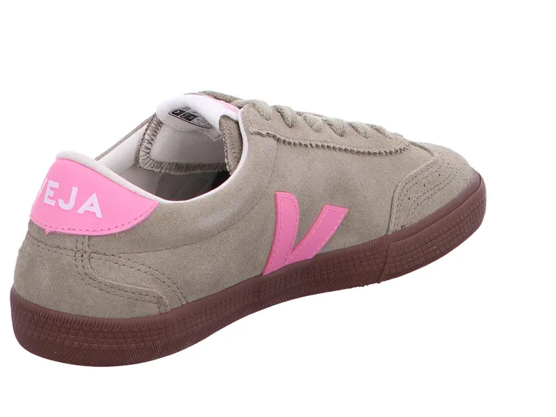 Veja Veja Damen-Sneaker Volley Suede Taupe Malibu Bark – Produktbild 7 von 8