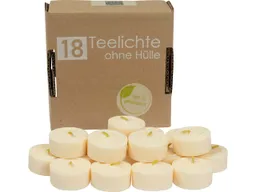 18er Pack Teelichter aus Rapswachs, ohne Hülle – Produktbild 1 von 1