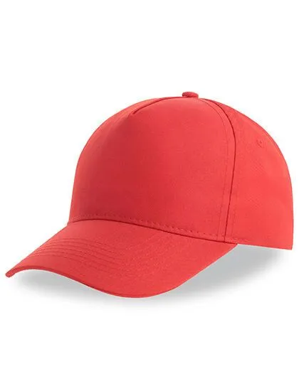 Atlantis Headwear Atlantis Headwear Recy Five Cap, Rot, – Produktbild 1 von 2
