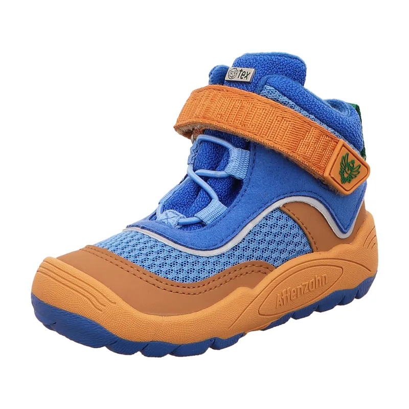 Affenzahn Affenzahn Vegan Explory 01487-70111 Paradiesvogel recyceltes Polyester Kinder Barfußschuhe, Braun, – Produktbild 1 von 5